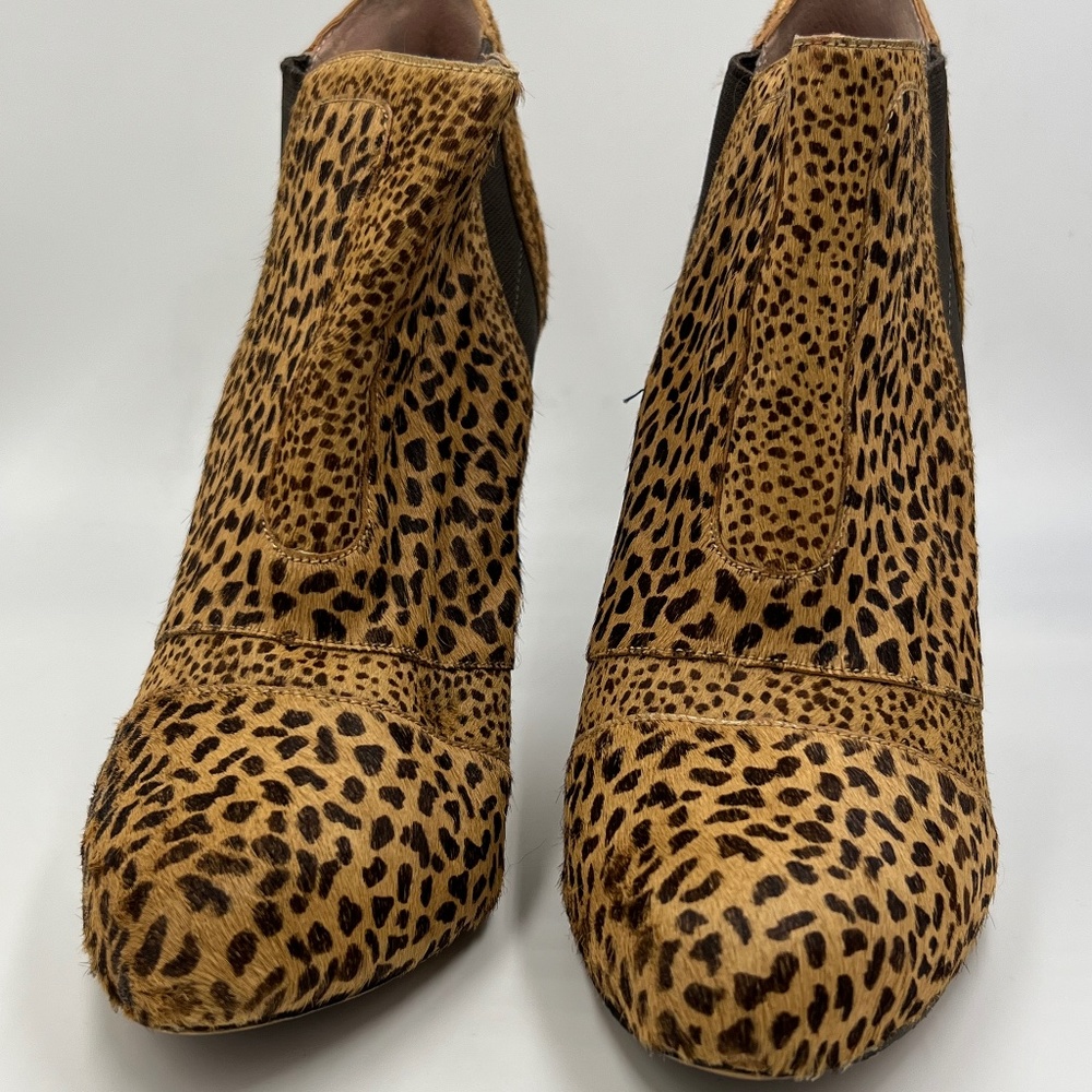 BCBGeneration Animal Print Bootie (7.5)